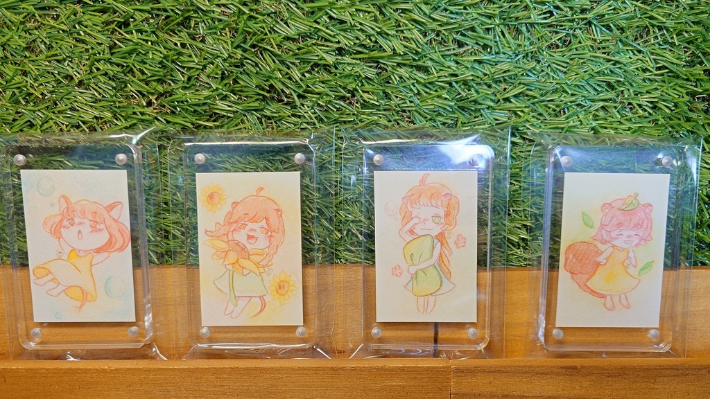 ミニアクリルブロック原画