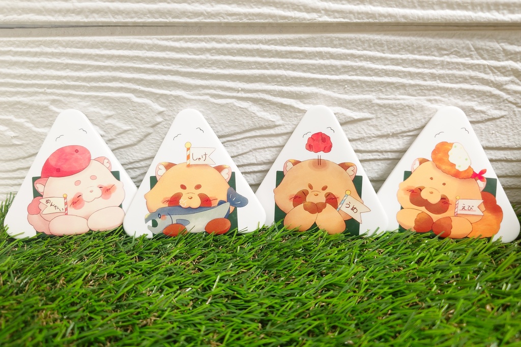 おにぎり缶バッジ🍙