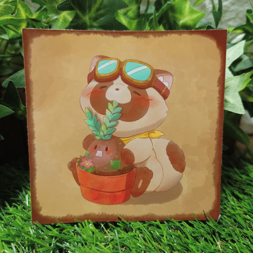 たぬの冒険!ステッカーセット