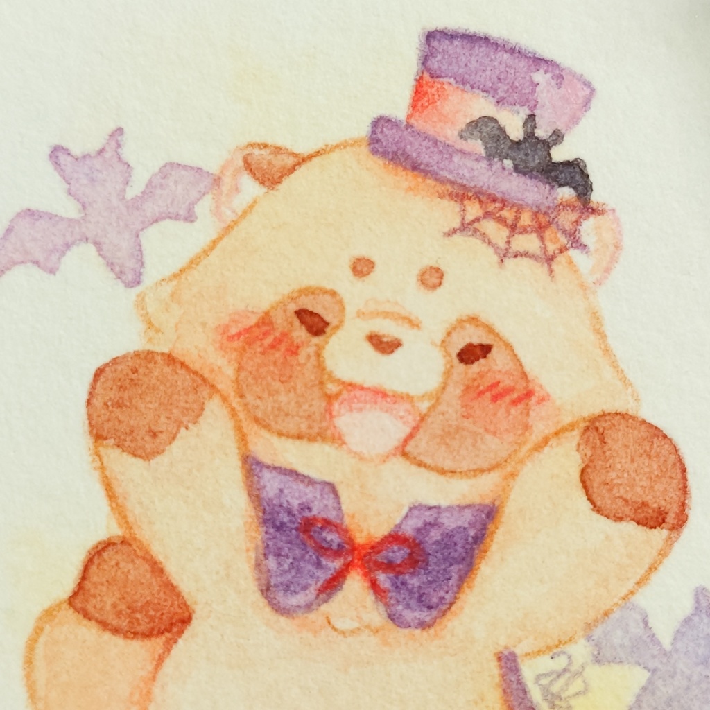 フレームレスハロウィン原画🎃