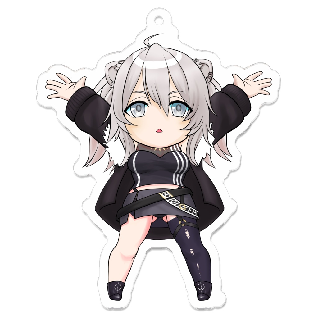 【非公式】獅白ぼたん アクリルキーホルダー