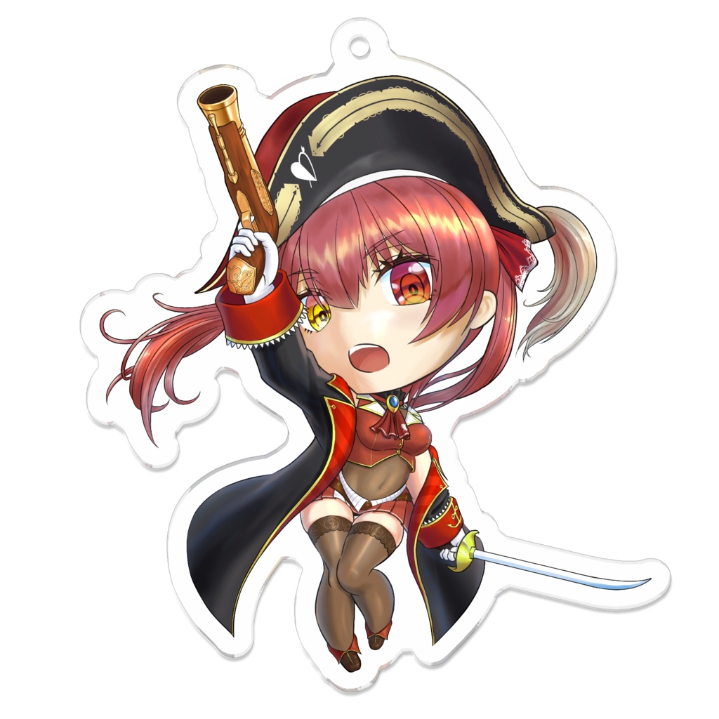 【非公式】宝鐘マリン アクリルキーホルダー