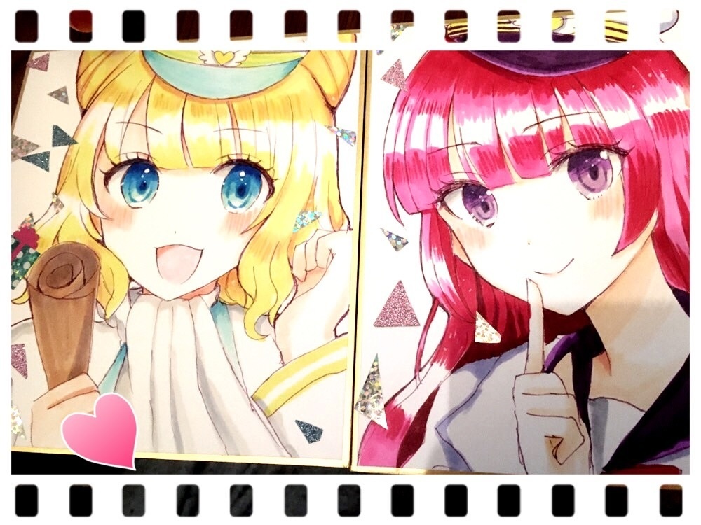 【一点物】オーダーフルカラー色紙