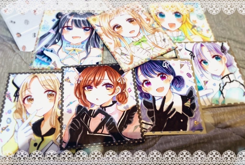 【一点物】オーダーフルカラー色紙