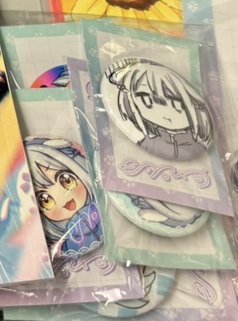 【残少】こや缶バッジ(ばら売り)