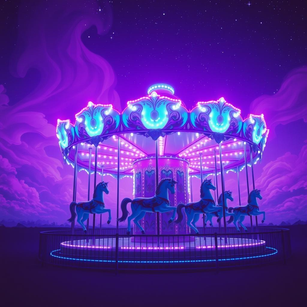 [作業用BGM]Midnight Carousel[テクノ・トランス]