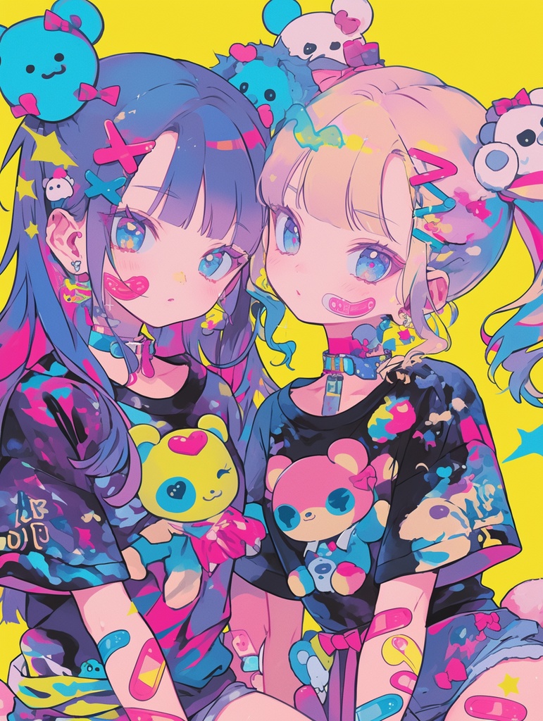 [作業用BGM]運・命・Kawaii♪[Kawaii Grunge+80s]