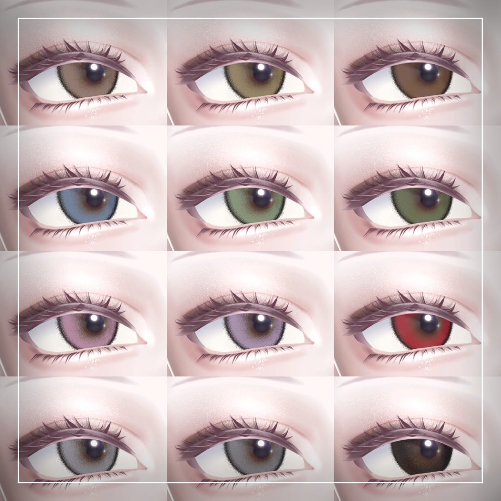 【Shinra/森羅専用 】リアル風メイク Makeup & Eyes & body texture
