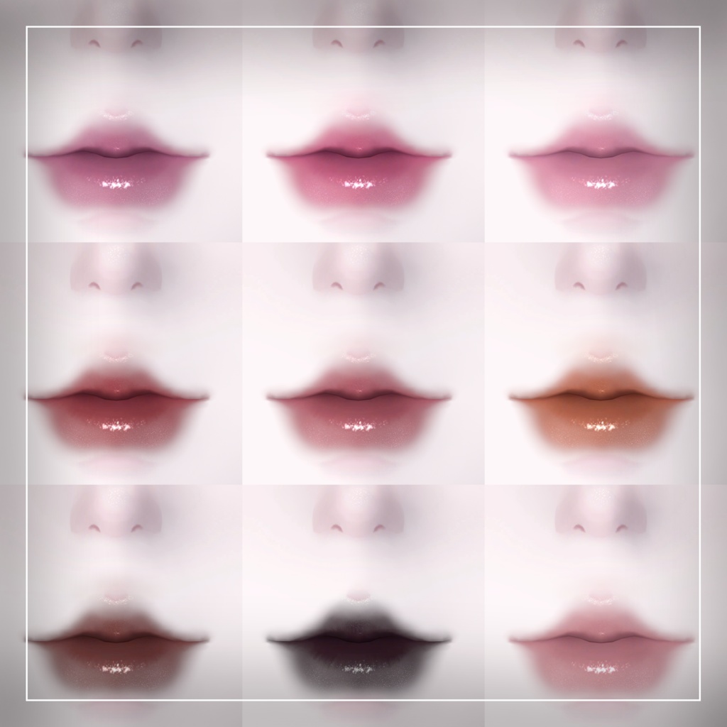 【Shinra/森羅専用 】リアル風メイク Makeup & Eyes & body texture