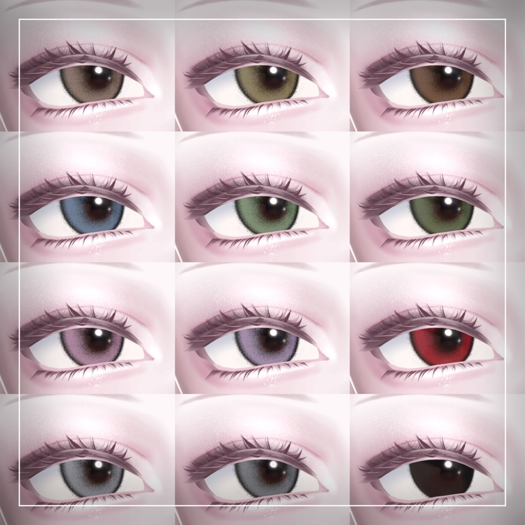 【Shinra/森羅専用 】リアル風メイク Makeup & Eyes & body texture