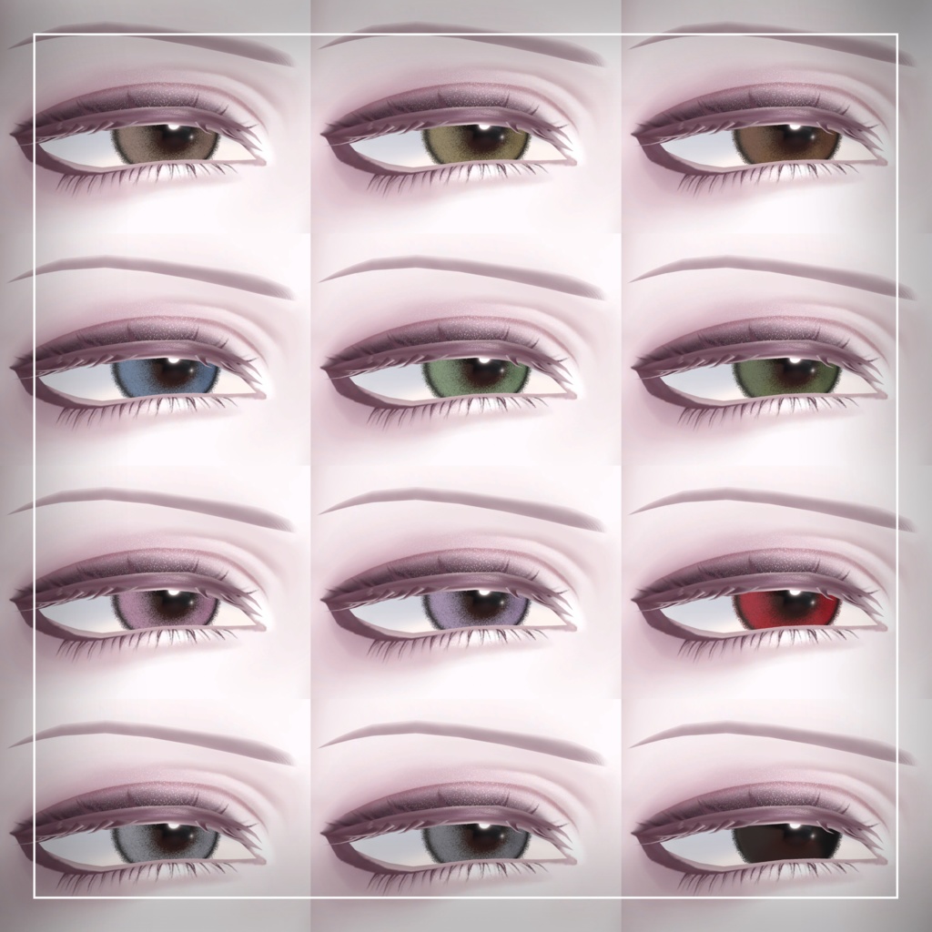 【Minase/水瀬専用 】リアル風メイク Makeup & Eyes texture