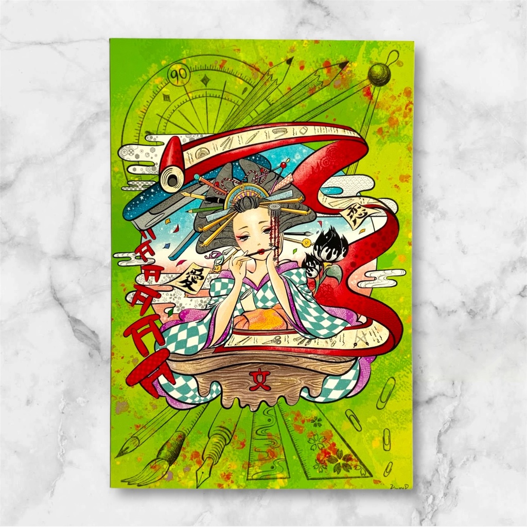 イラストカード(ハガキサイズ)