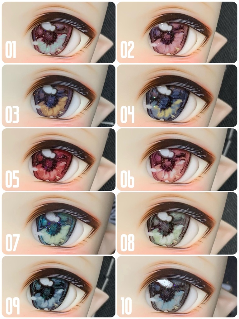 +Hedgehog+ eyes「最後通牒」デカールアイ ドールアイ