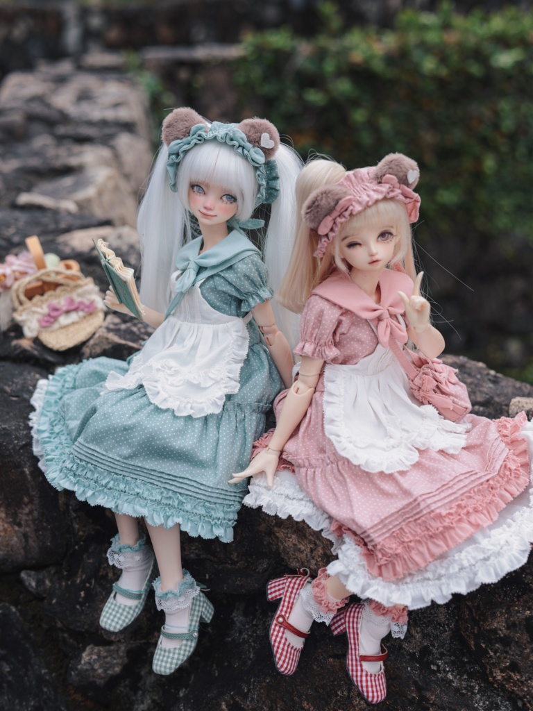 +Buubuu shop+「チュチュッくま」1/4DOLLサイズ MDDサイズ