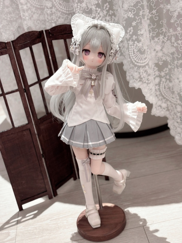 +Rika shop+「クリームポエム」SP ver.グレー 1/4 1/6 DOLLサイズ MDDサイズ