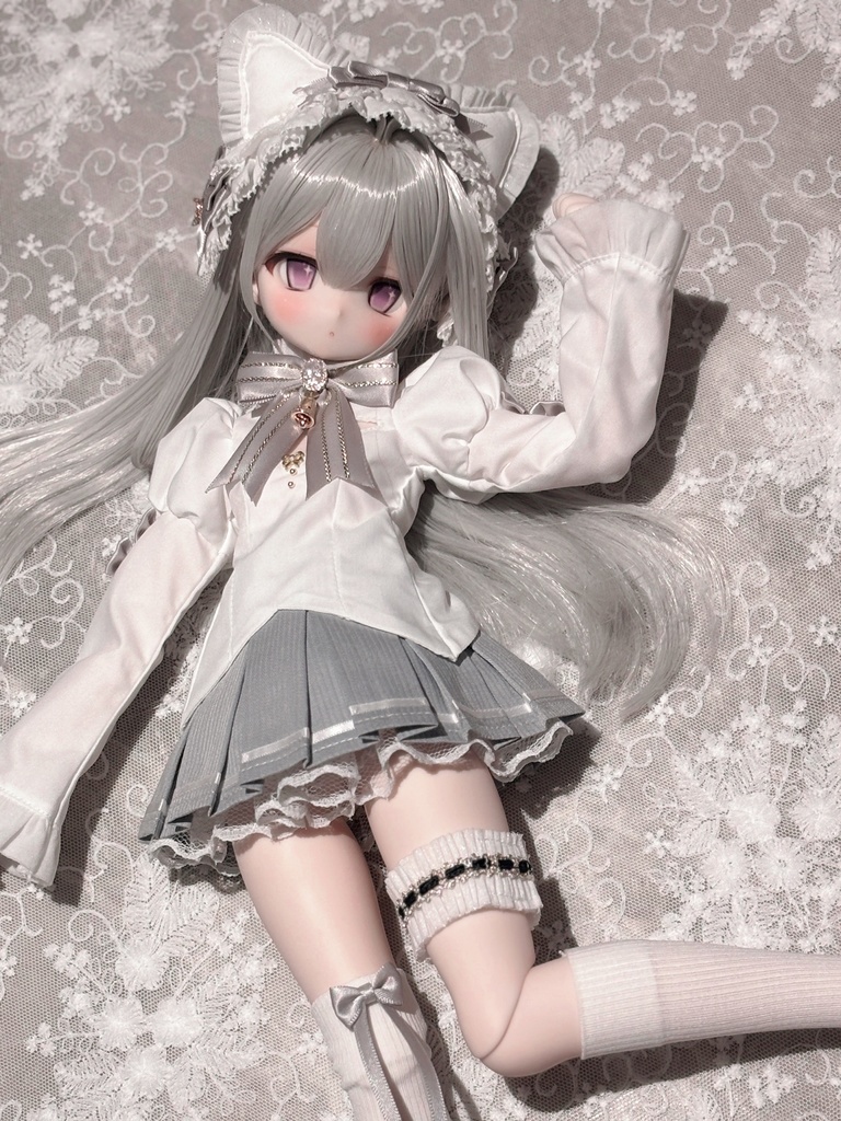 +Rika shop+「クリームポエム」SP ver.グレー 1/4 1/6 DOLLサイズ MDDサイズ