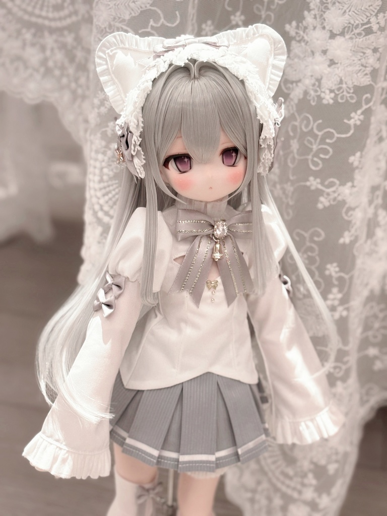 +Rika shop+「クリームポエム」SP ver.グレー 1/4 1/6 DOLLサイズ MDDサイズ