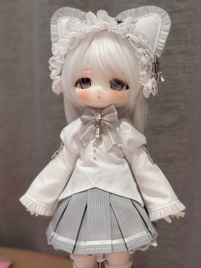 +Rika shop+「クリームポエム」SP ver.グレー 1/4 1/6 DOLLサイズ MDDサイズ