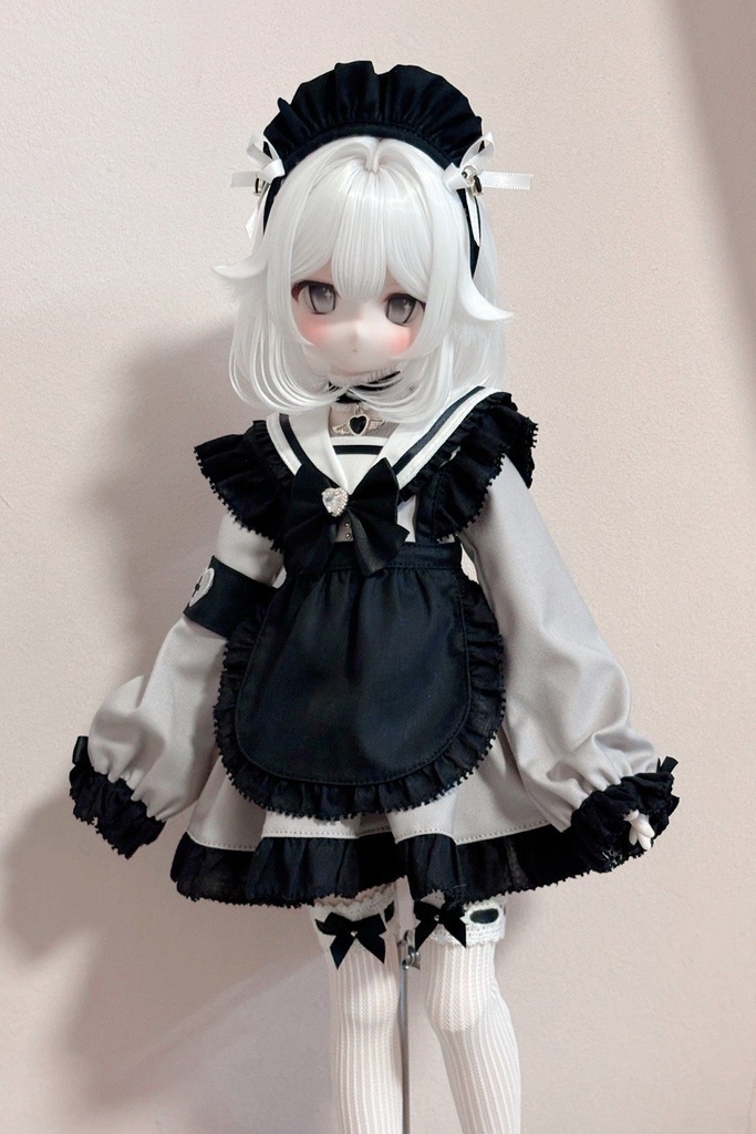 +Rika shop+メイドカチューシャ+エプロンセット MDDサイズ