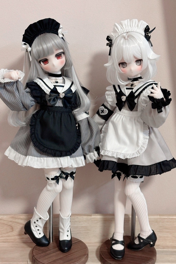 +Rika shop+メイドカチューシャ+エプロンセット MDDサイズ