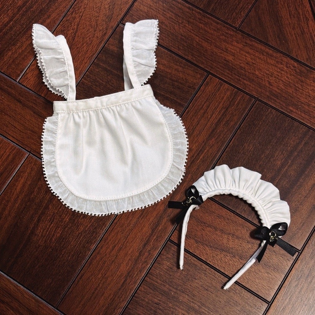 +Rika shop+メイドカチューシャ+エプロンセット MDDサイズ