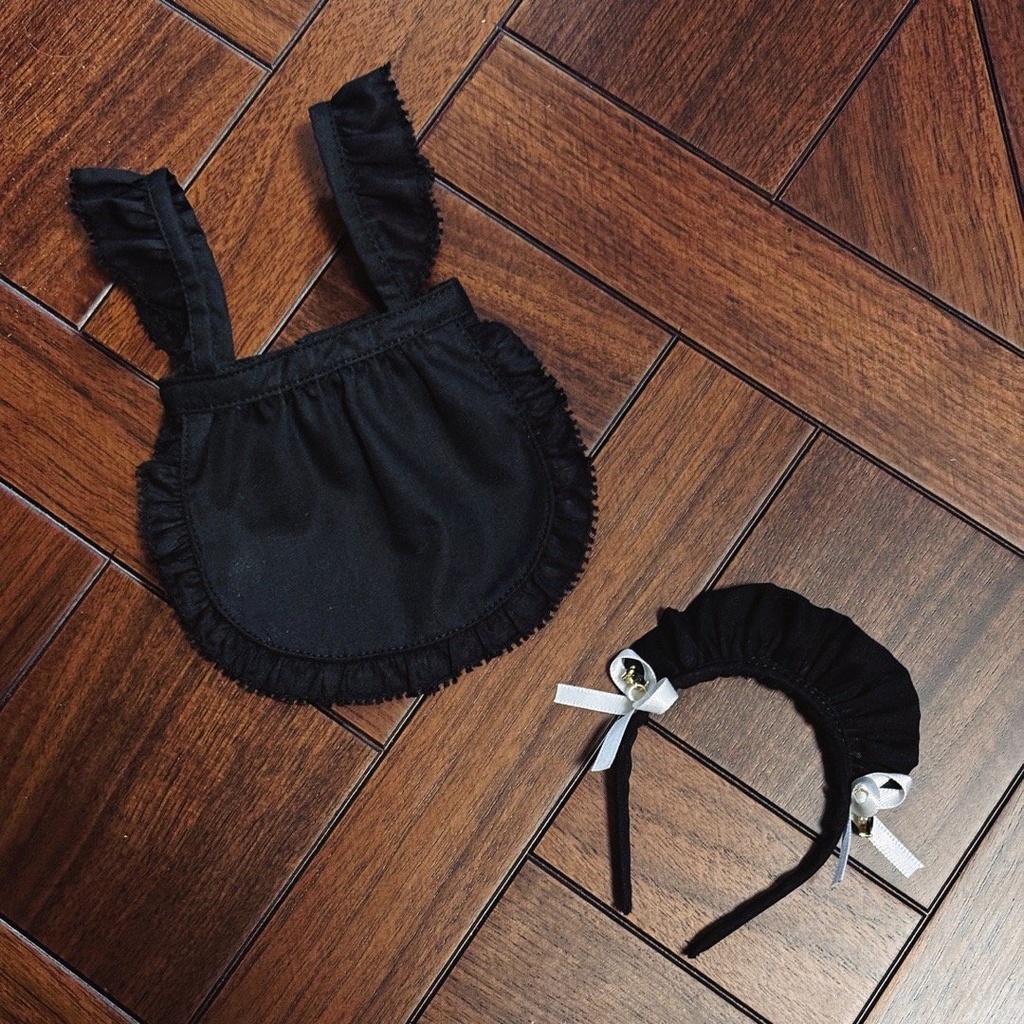 +Rika shop+メイドカチューシャ+エプロンセット MDDサイズ