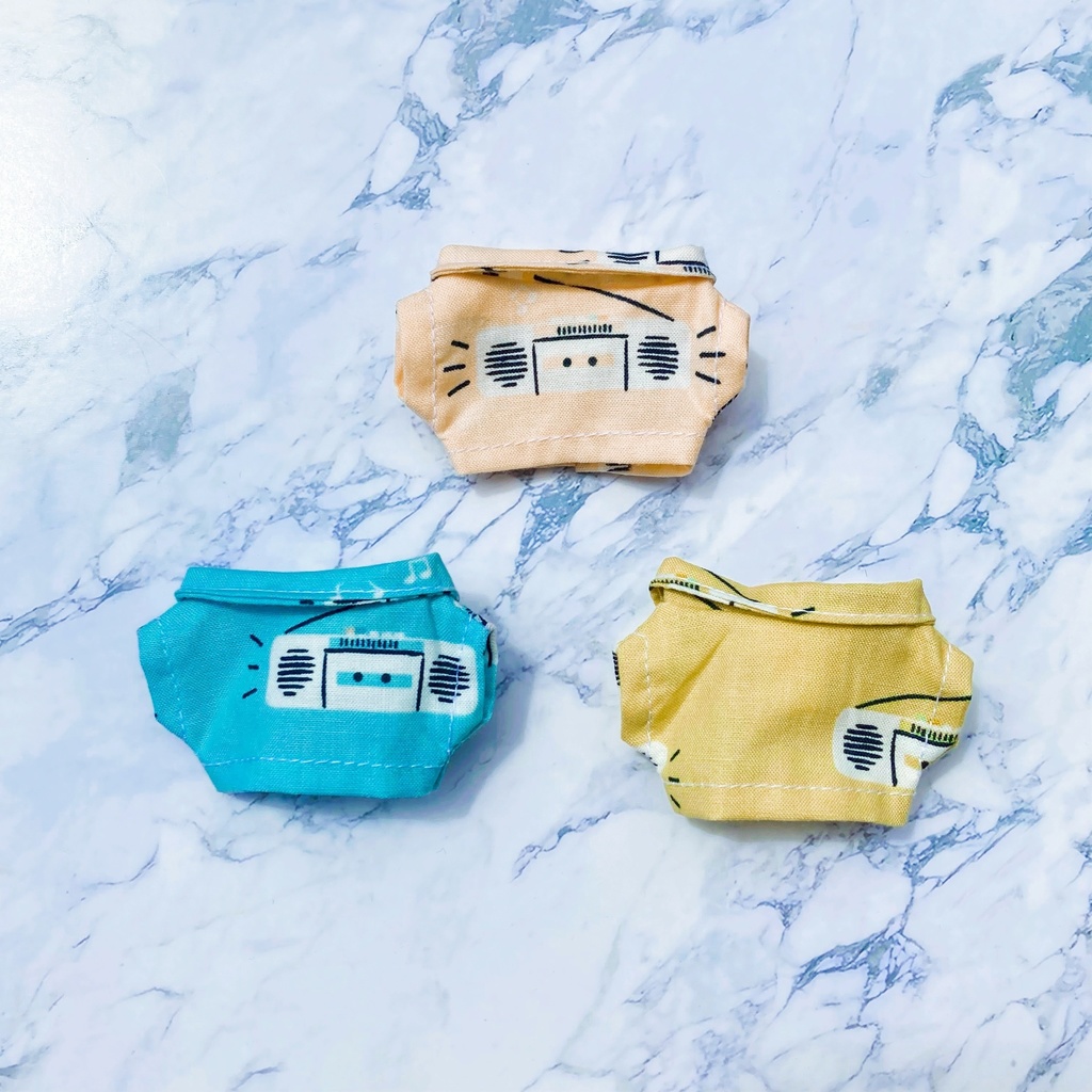 レトロ羽織シャツ ラジオ柄