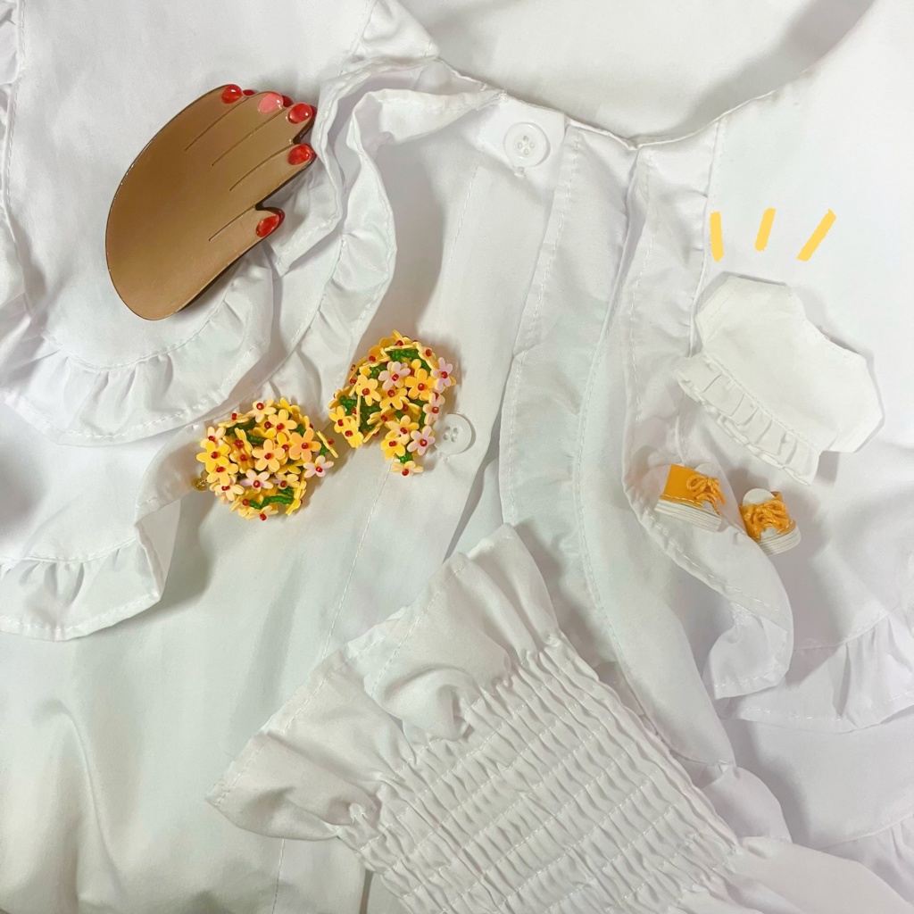 【6/5 22:45〜】12cmぬい 裾ペプラムT