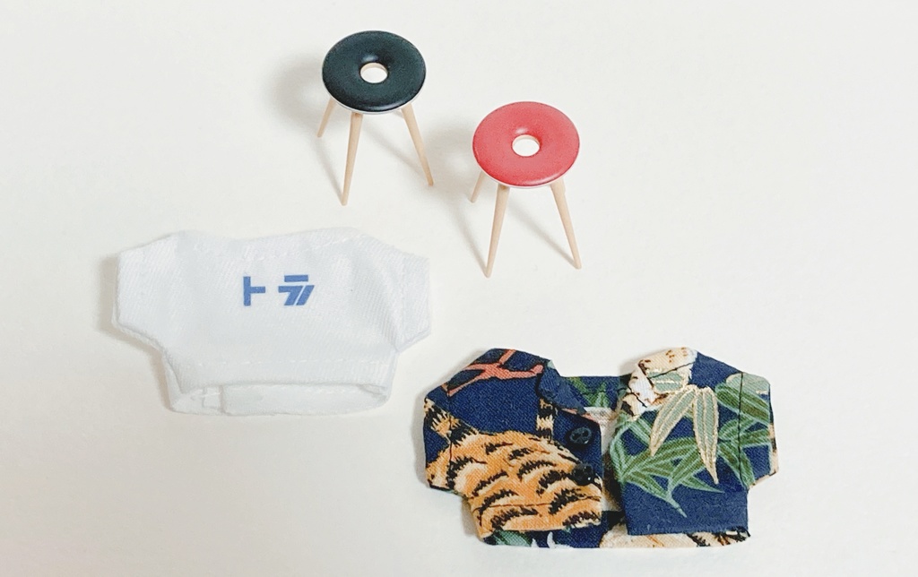 虎ジャケット+トラプリントT