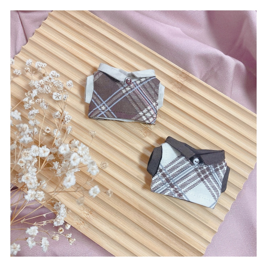 Valentine chocolate vest×shirt 2セット