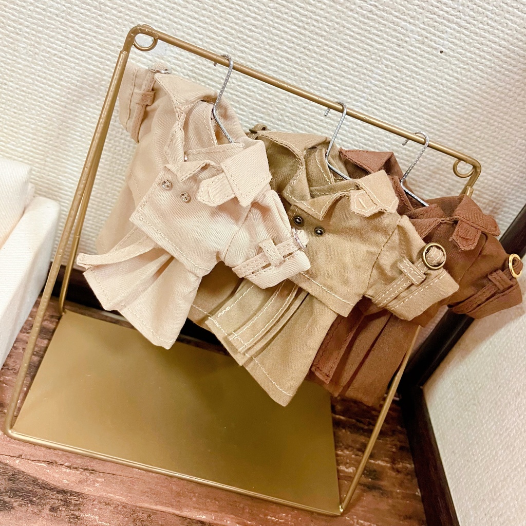 【8/6 21:00〜カフェラテのみ】 オビツ11用 マルチウェイコート 身長調整キット対応