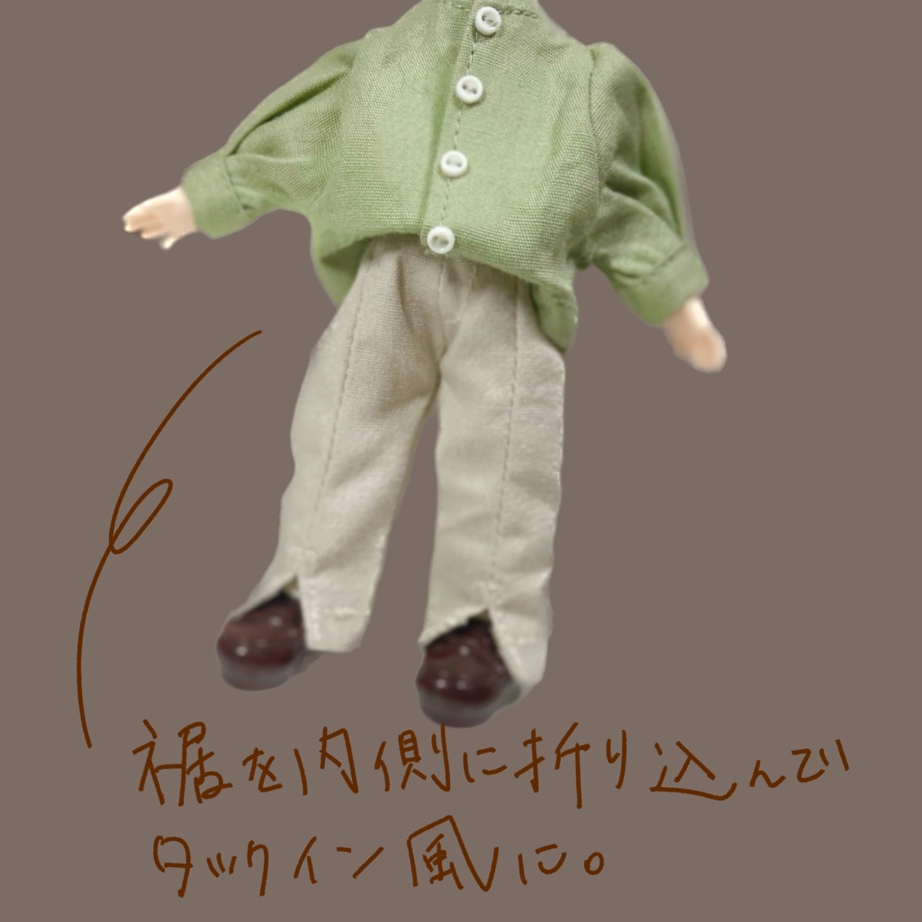 【2/26 20:37〜】オビツ11 ボリュームスリーブブラウス