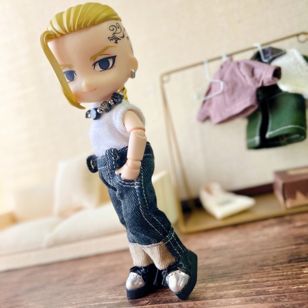 【2/26 20:42〜】オビツ11 ダブルステッチバギージーンズ