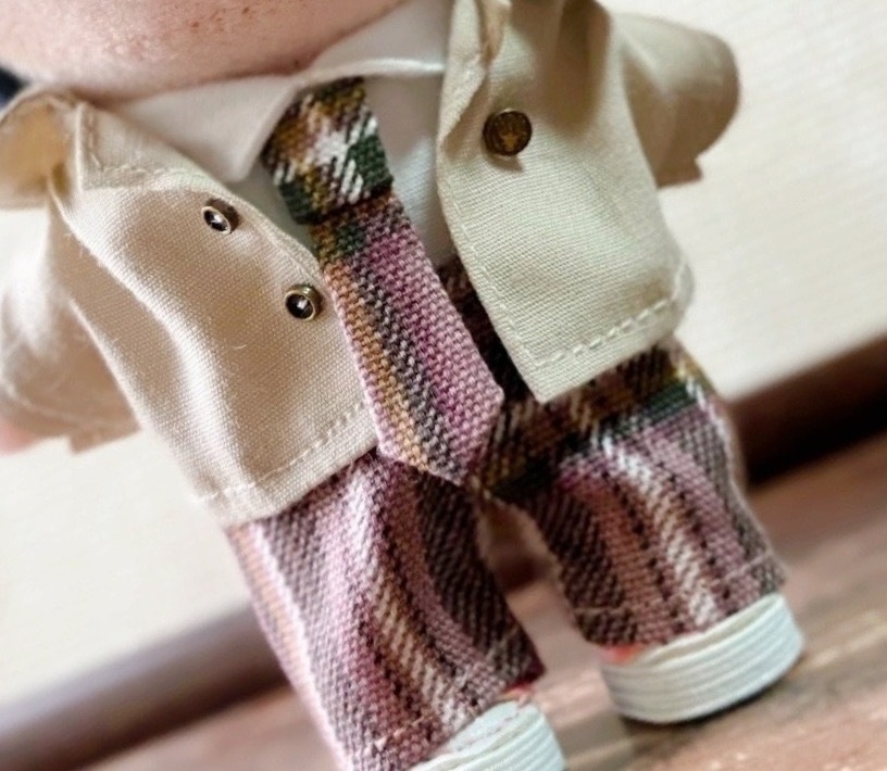 カスタムできるおぼっちゃんブレザーセット(12cmぬい服)