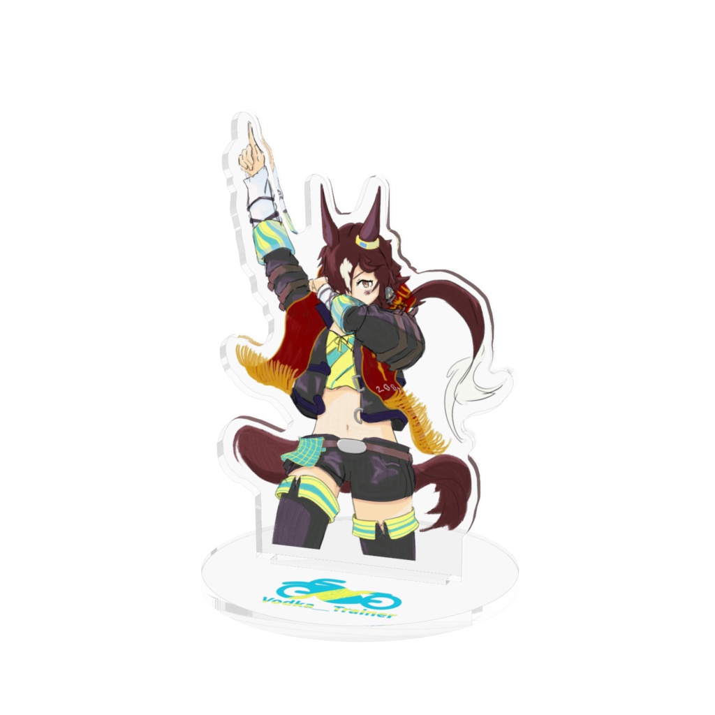 アクリルフィギュア ウオッカ 日本ダービー 