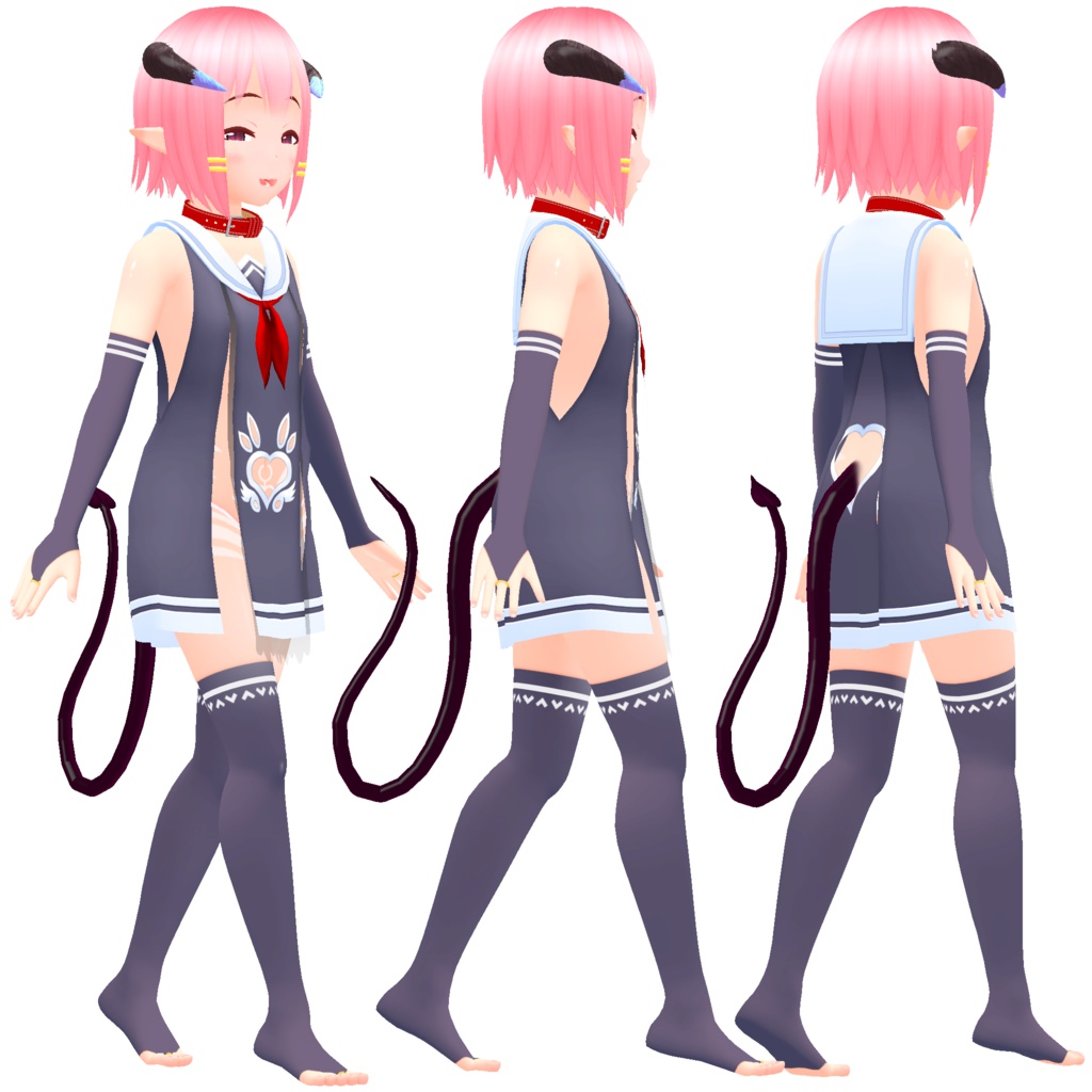 VRChat想定3Dモデル『Lilim-Anima』