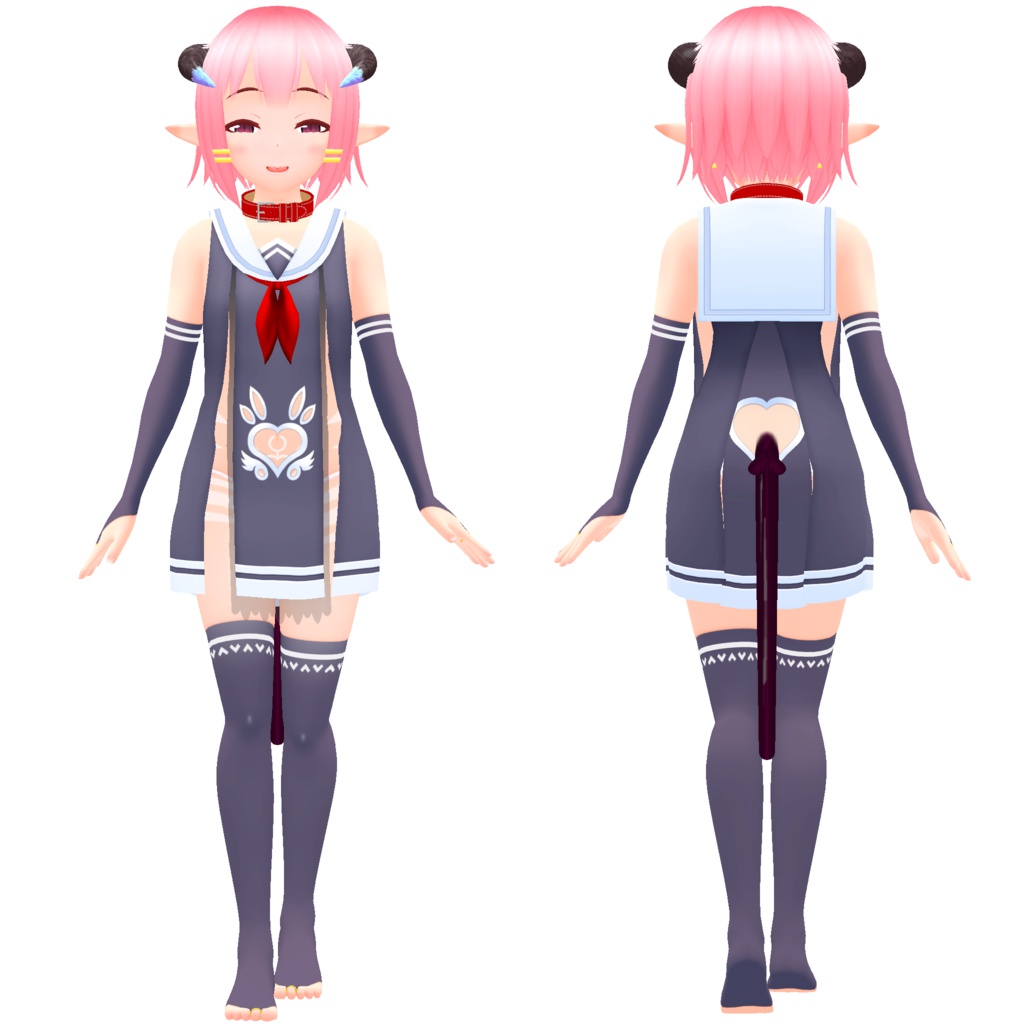 VRChat想定3Dモデル『Lilim-Anima』