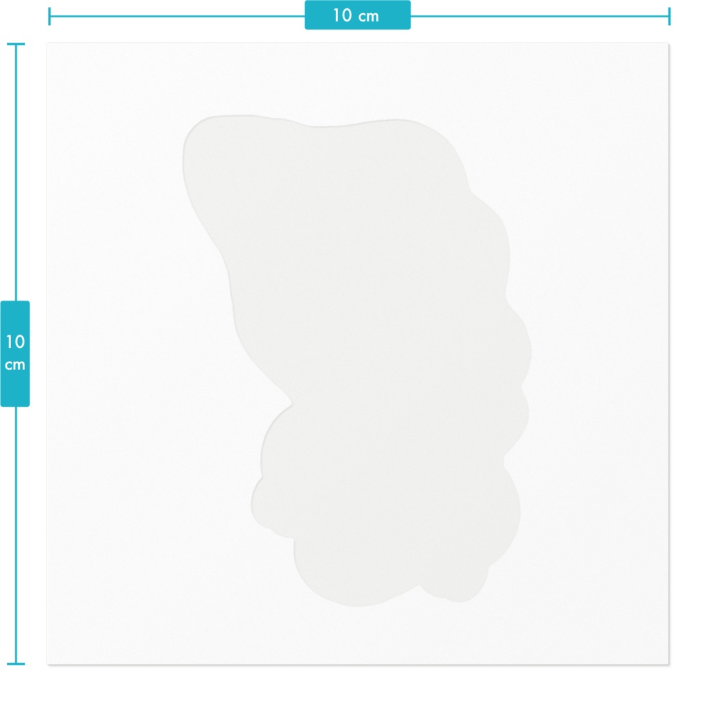 ハロモシロチャむウシステッカー
