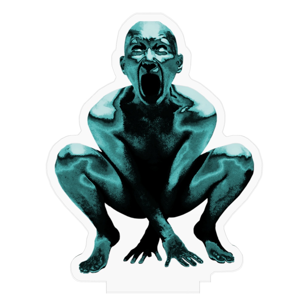 ブロンズガーゴイルのアクリルフィギュア