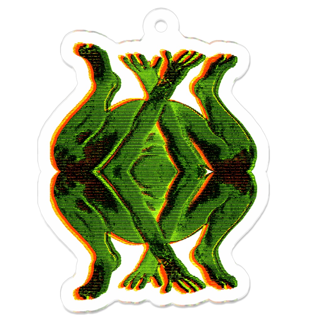 邪神のキーホルダー