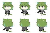 ぴくりえアバター しきにゃん