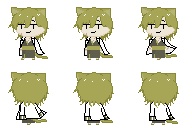 ぴくりえアバター　いざにゃん