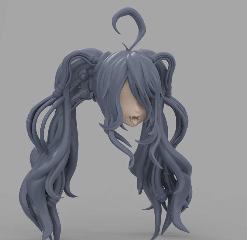 【2月受付】サイバーヘア(未塗装)