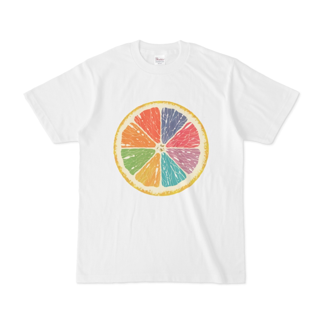 虹のフルーツTシャツ（B ver.）