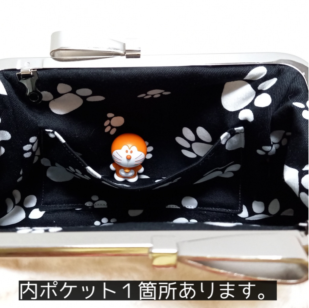 《セミオーダー》リボンがま口の2wayバッグ