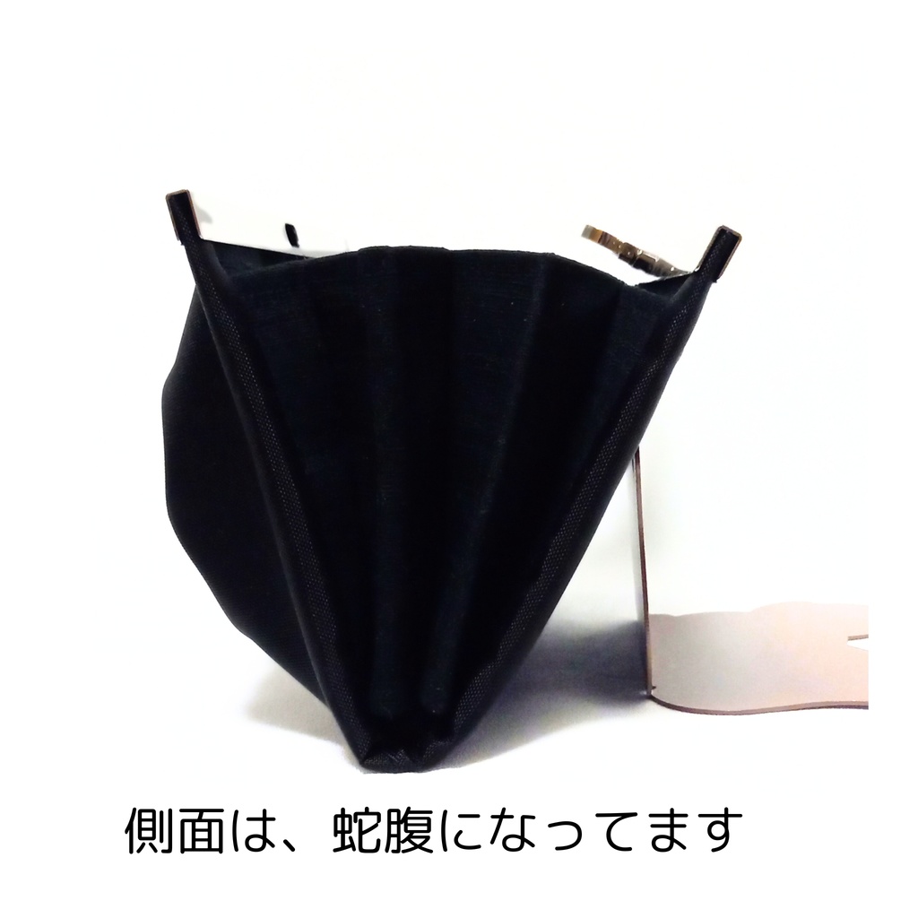 大きなリボンがアクセント♪19cm文鎮がま口ショルダー財布