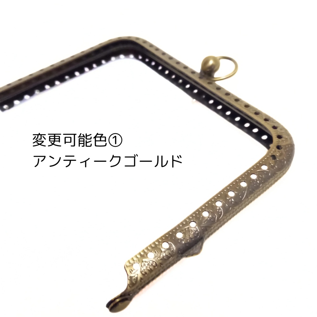 がまミラー☆ねこたまMIX(ごましお)のがま口手鏡(コンパクトミラー)