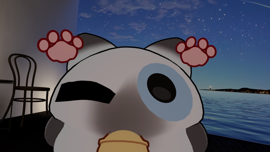 にゃご テクスチャセット 【肉球、白目カラーもあり!】