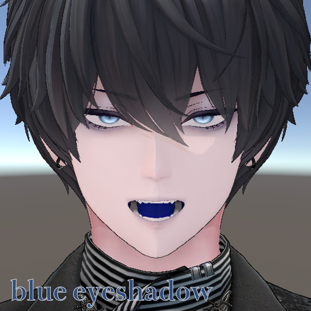 【獏専用】悪 Make texture+青舌 Baku専用 メイク