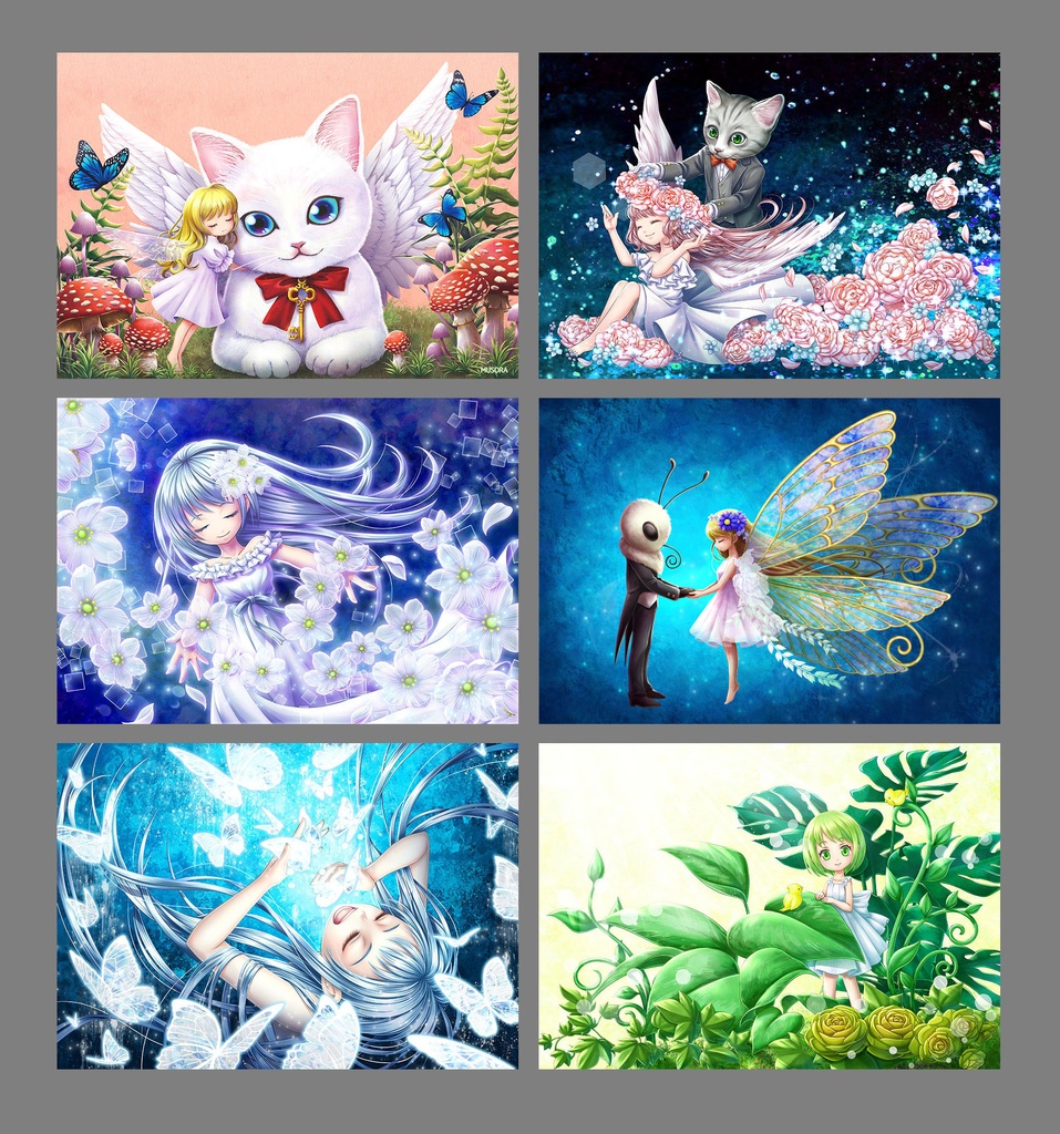 ポストカード6枚セット